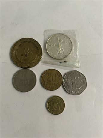 Foreign coins (L)