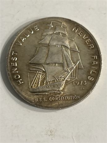 1 oz Silver constitution mint 1973 cm (L)