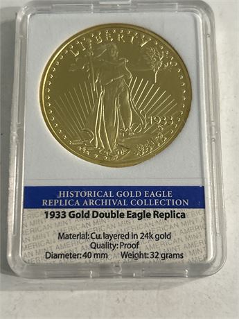 United States of America $20 gold piece (L)