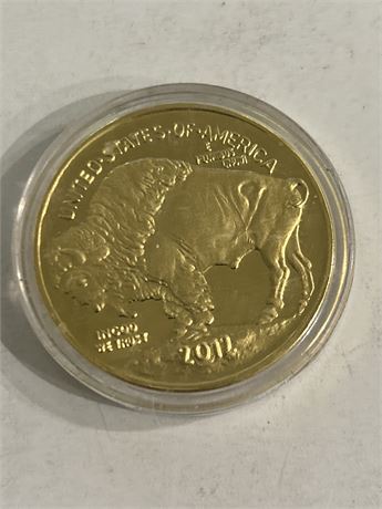 United States of America 2012 gold coin (L)
