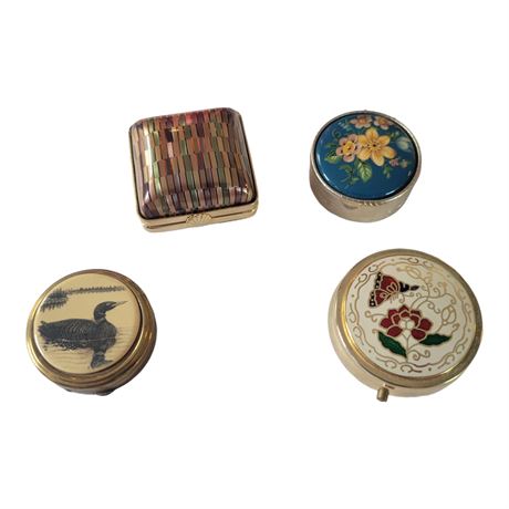 Auction Exchange USA - Vintage Group of Pill Boxes