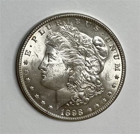 1898 O Morgan Silver Dollar