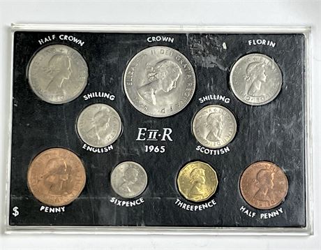 1965 British Coin Set