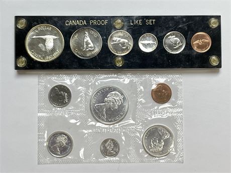 2 Canada Silver Coin Sets