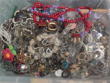 Large Tote of Jewelry (R)