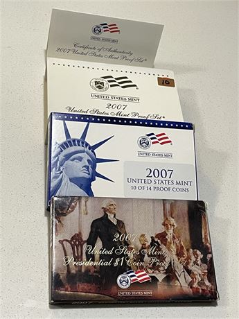 2007 U.S. Mint Proof Set