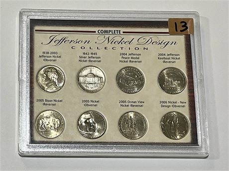 Jefferson Nickel Collection