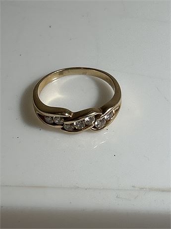 14 karat gold ring (L)