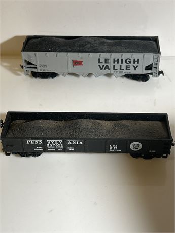 VTG HO Scale Pennsylvania Gondola Coal Freight train Car 357621 w/ coal Load(L)